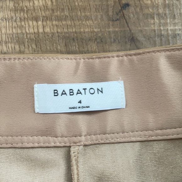Babaton faux leather stretch pants size 4 - Picture 3 of 5